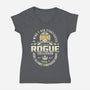 The Rogue Squadron-Womens-V-Neck-Tee-CarloJ1956