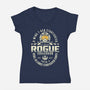 The Rogue Squadron-Womens-V-Neck-Tee-CarloJ1956