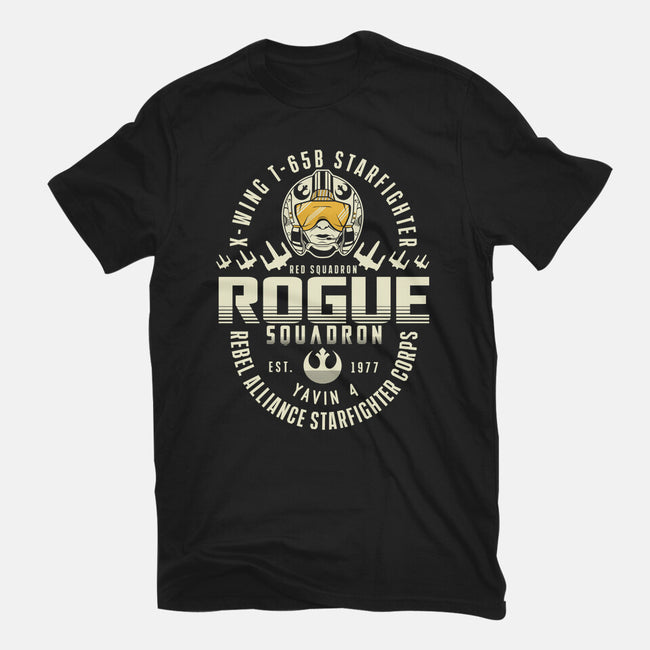The Rogue Squadron-Womens-Fitted-Tee-CarloJ1956