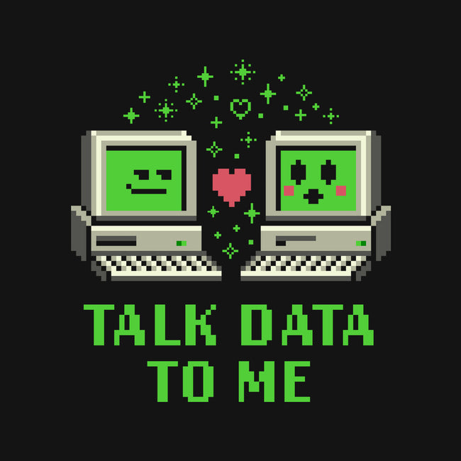 Talk Data To Me-Youth-Crew Neck-Sweatshirt-Herk Up Tees