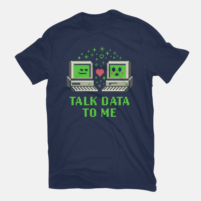 Talk Data To Me-Womens-Fitted-Tee-Herk Up Tees