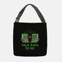 Talk Data To Me-None-Adjustable Tote-Bag-Herk Up Tees