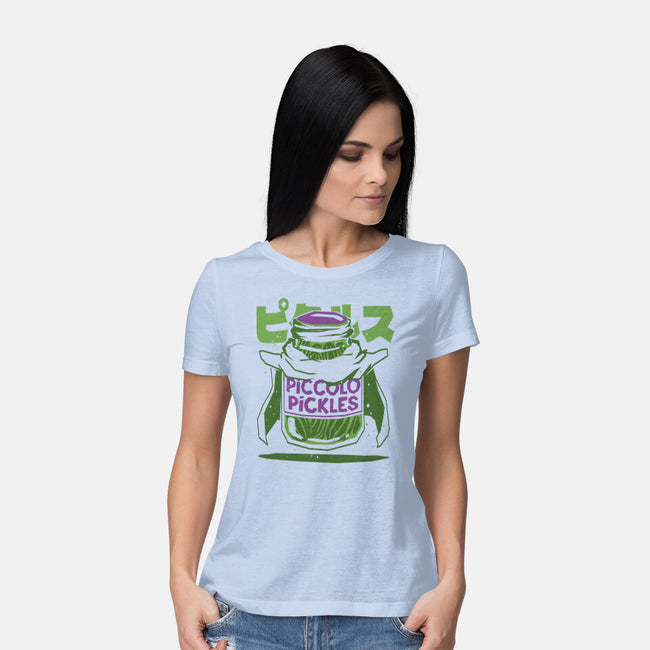 Piccolo Pickles-Womens-Basic-Tee-estudiofitas