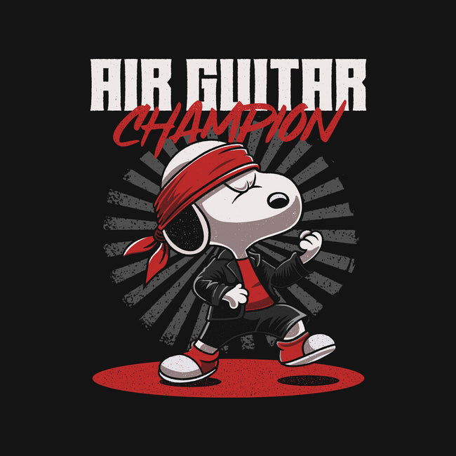 Air Guitar Champion-Unisex-Pullover-Sweatshirt-Herk Up Tees
