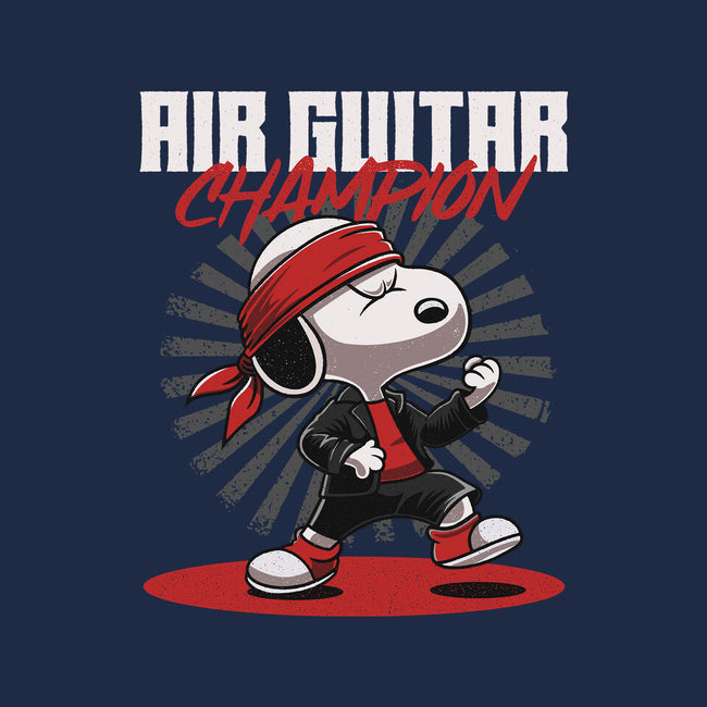 Air Guitar Champion-Womens-V-Neck-Tee-Herk Up Tees