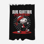 Air Guitar Champion-None-Polyester-Shower Curtain-Herk Up Tees