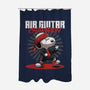 Air Guitar Champion-None-Polyester-Shower Curtain-Herk Up Tees