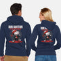 Air Guitar Champion-Unisex-Zip-Up-Sweatshirt-Herk Up Tees