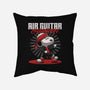 Air Guitar Champion-None-Removable Cover w Insert-Throw Pillow-Herk Up Tees