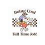Being Cool Is My Full-Time Job-Mens-Heavyweight-Tee-PopCultureWizard