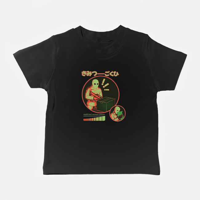 Cuteness Has Breached Security-Baby-Basic-Tee-Diego Gurgell
