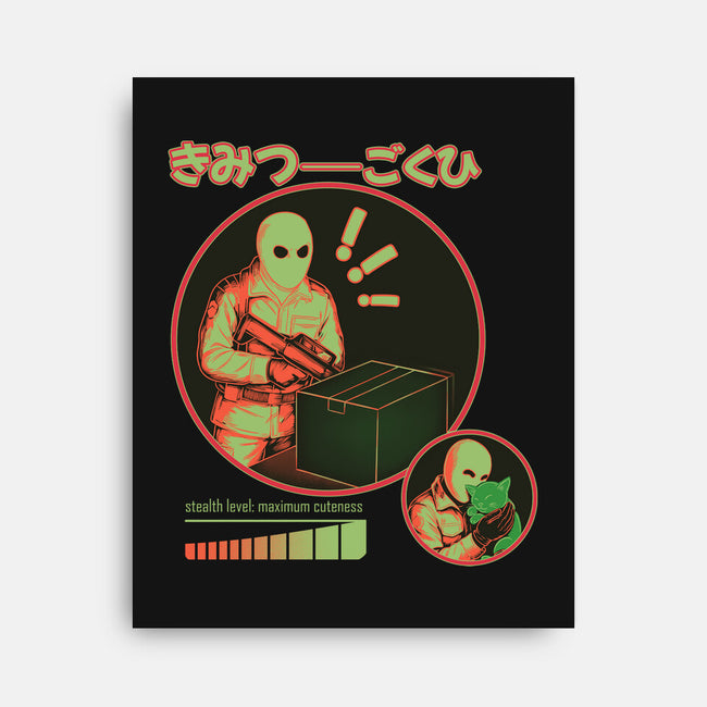 Cuteness Has Breached Security-None-Stretched-Canvas-Diego Gurgell
