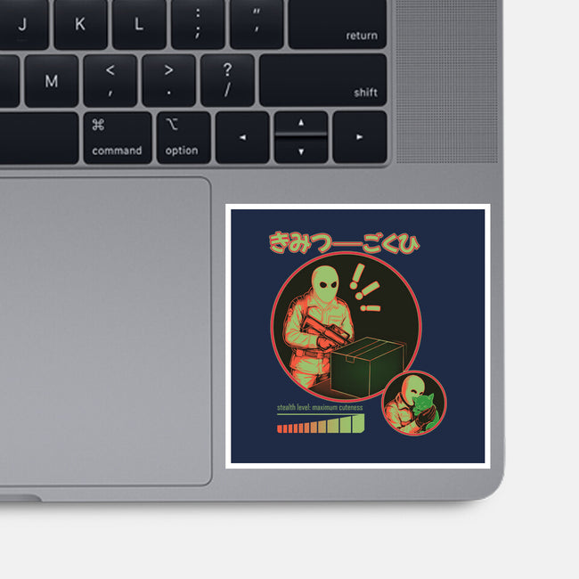 Cuteness Has Breached Security-None-Glossy-Sticker-Diego Gurgell