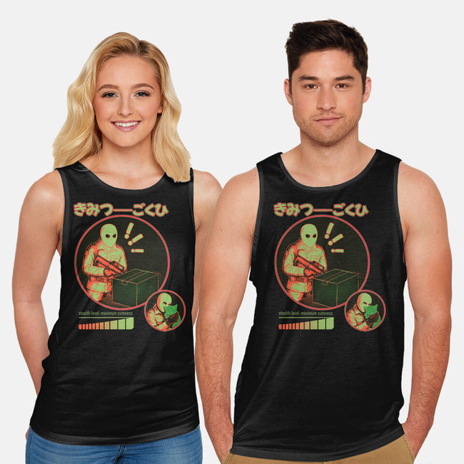 Cuteness Has Breached Security-Unisex-Basic-Tank-Diego Gurgell