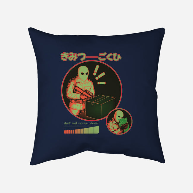 Cuteness Has Breached Security-None-Removable Cover w Insert-Throw Pillow-Diego Gurgell