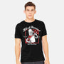 Kill All Humans Good Vibes Only-Mens-Heavyweight-Tee-PopCultureWizard