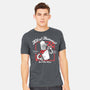 Kill All Humans Good Vibes Only-Mens-Heavyweight-Tee-PopCultureWizard
