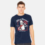 Kill All Humans Good Vibes Only-Mens-Heavyweight-Tee-PopCultureWizard