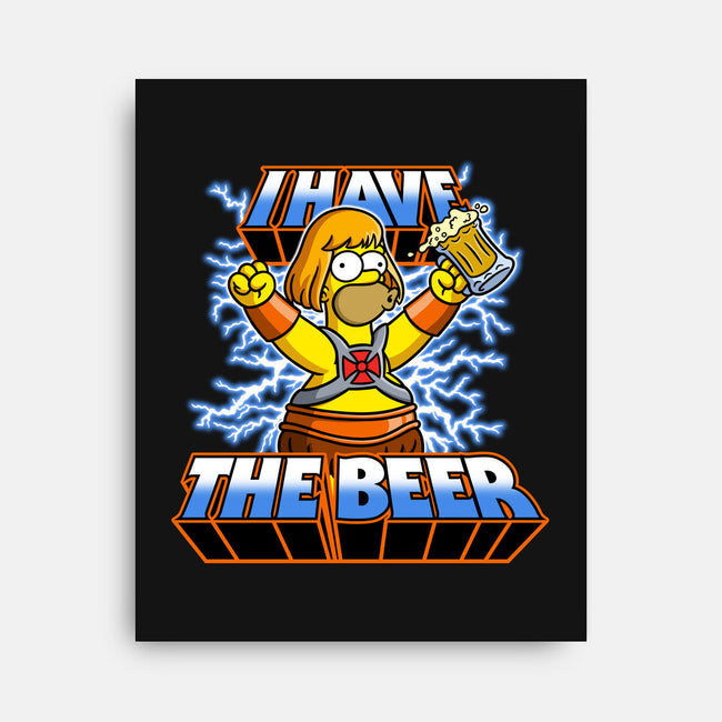 He-Beer-None-Stretched-Canvas-Barbadifuoco
