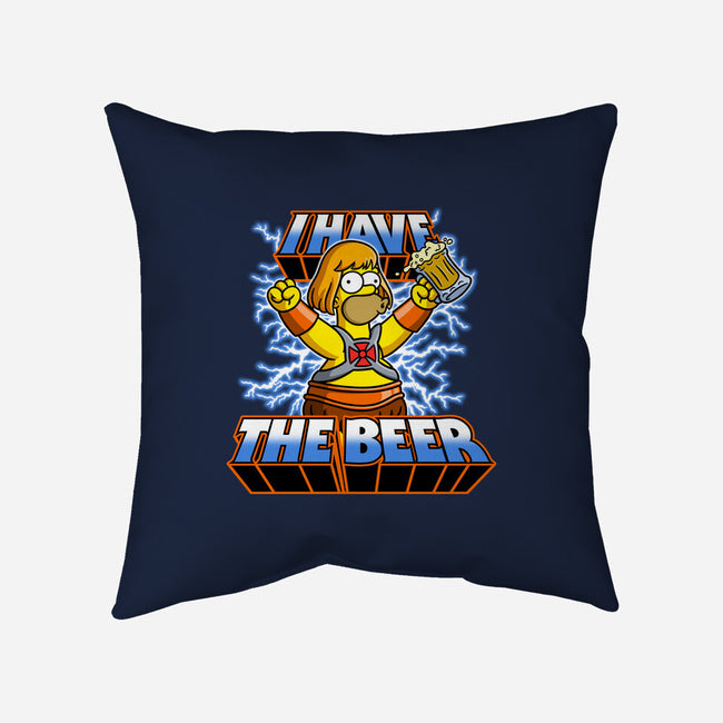 He-Beer-None-Removable Cover w Insert-Throw Pillow-Barbadifuoco