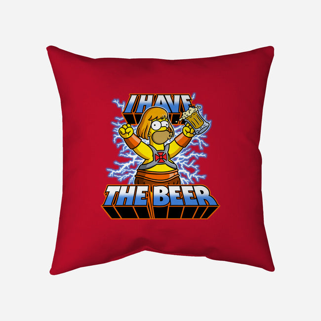 He-Beer-None-Removable Cover w Insert-Throw Pillow-Barbadifuoco