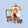 Guybrush Triple Self-Portrait-Unisex-Pullover-Sweatshirt-jasesa