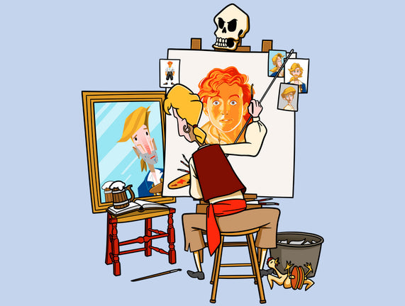 Guybrush Triple Self-Portrait
