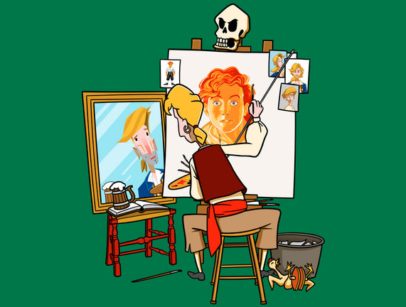 Guybrush Triple Self-Portrait