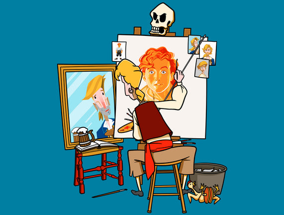 Guybrush Triple Self-Portrait