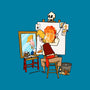 Guybrush Triple Self-Portrait-None-Adjustable Tote-Bag-jasesa