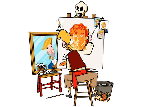 Guybrush Triple Self-Portrait