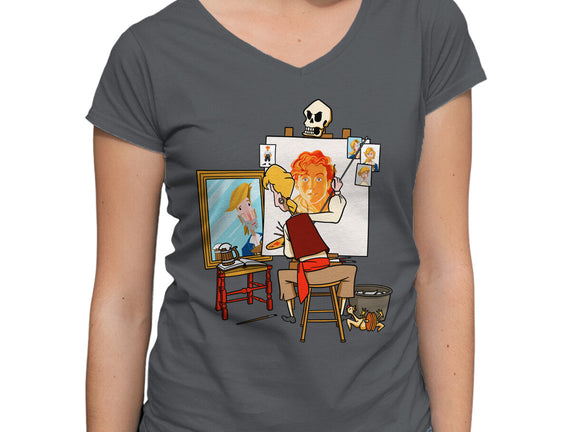 Guybrush Triple Self-Portrait