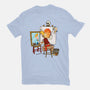 Guybrush Triple Self-Portrait-Womens-Fitted-Tee-jasesa