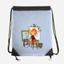 Guybrush Triple Self-Portrait-None-Drawstring-Bag-jasesa