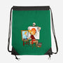 Guybrush Triple Self-Portrait-None-Drawstring-Bag-jasesa