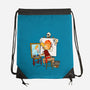 Guybrush Triple Self-Portrait-None-Drawstring-Bag-jasesa
