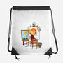 Guybrush Triple Self-Portrait-None-Drawstring-Bag-jasesa