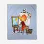 Guybrush Triple Self-Portrait-None-Fleece-Blanket-jasesa