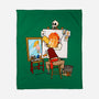 Guybrush Triple Self-Portrait-None-Fleece-Blanket-jasesa