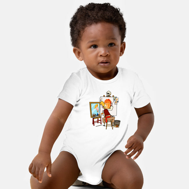 Guybrush Triple Self-Portrait-Baby-Basic-Onesie-jasesa