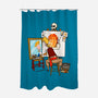 Guybrush Triple Self-Portrait-None-Polyester-Shower Curtain-jasesa