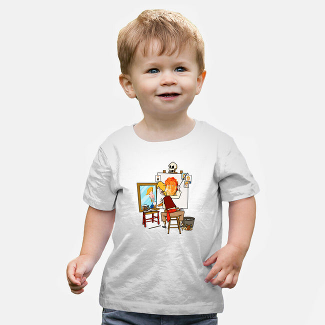 Guybrush Triple Self-Portrait-Baby-Basic-Tee-jasesa