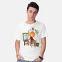 Guybrush Triple Self-Portrait-Mens-Basic-Tee-jasesa