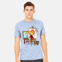 Guybrush Triple Self-Portrait-Mens-Heavyweight-Tee-jasesa