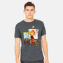 Guybrush Triple Self-Portrait-Mens-Heavyweight-Tee-jasesa