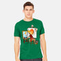 Guybrush Triple Self-Portrait-Mens-Heavyweight-Tee-jasesa