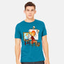 Guybrush Triple Self-Portrait-Mens-Heavyweight-Tee-jasesa