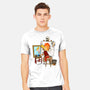 Guybrush Triple Self-Portrait-Mens-Heavyweight-Tee-jasesa