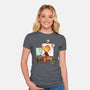 Guybrush Triple Self-Portrait-Womens-Fitted-Tee-jasesa