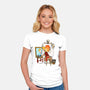 Guybrush Triple Self-Portrait-Womens-Fitted-Tee-jasesa